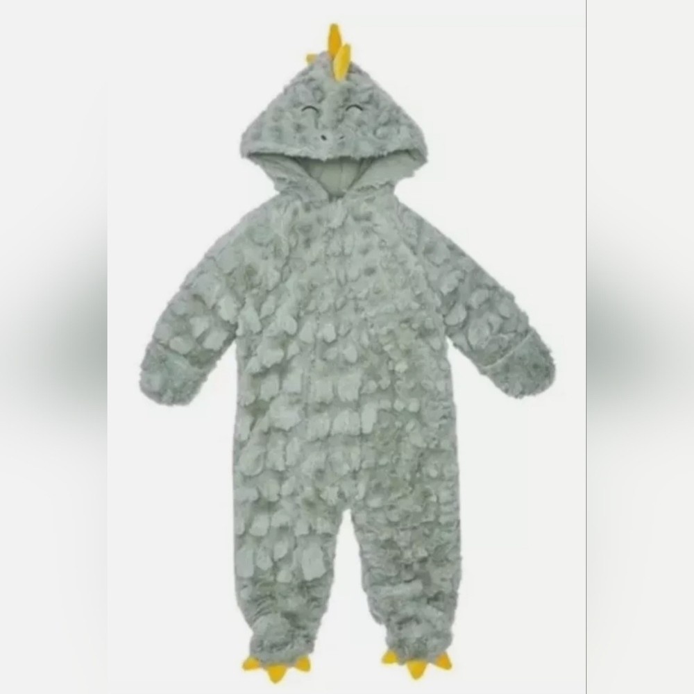 Koala baby hooded fleece jumper 1- piece onesie.